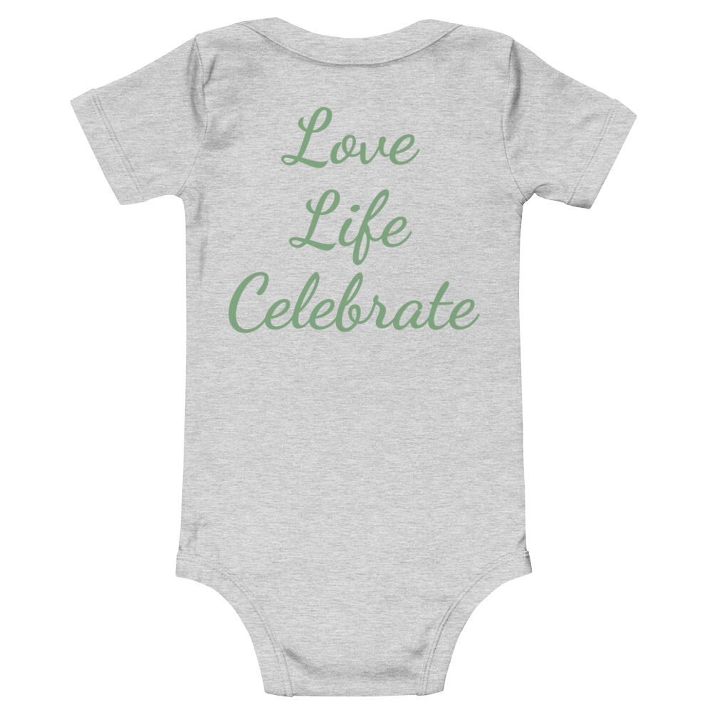 Baby Figures Short Sleeve Onesie - Image 7