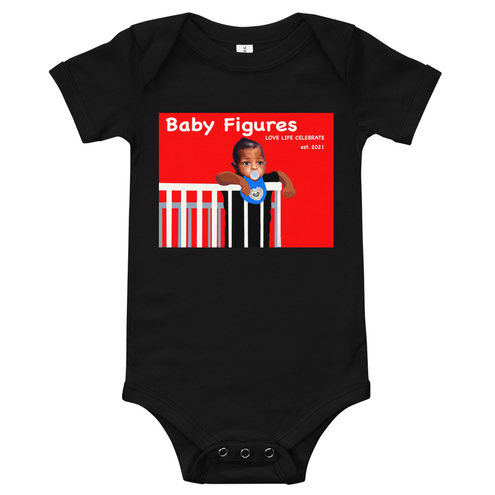Baby Figures Short Sleeve Onesie - Image 2