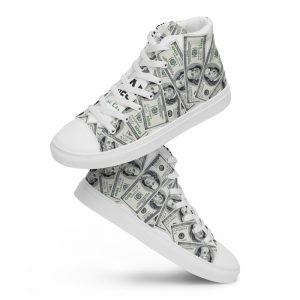 Team Figures men’s high top canvas shoes