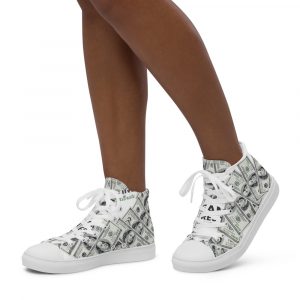 Team Figures women’s high top canvas shoes