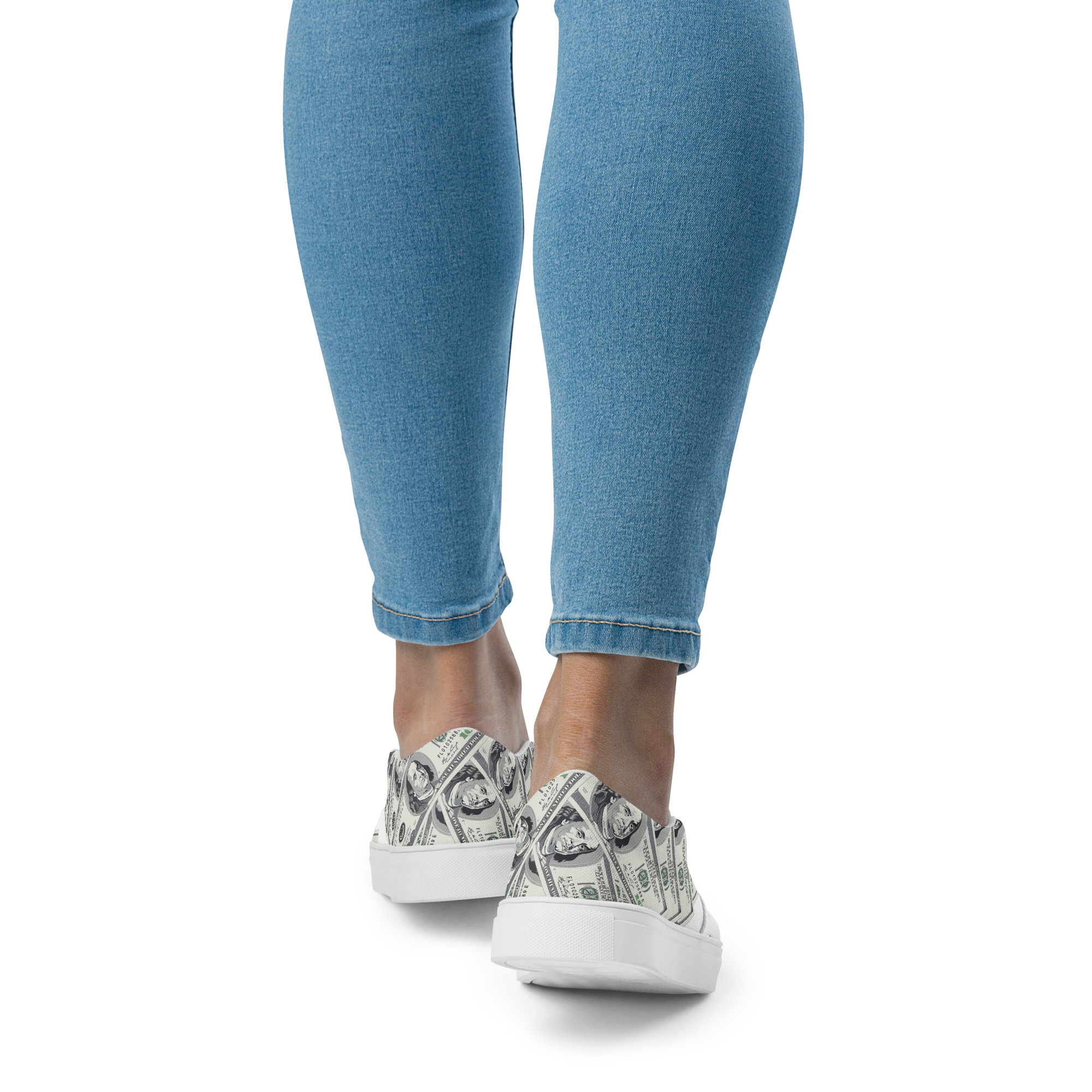 Women’s slip-on canvas shoes - Image 2