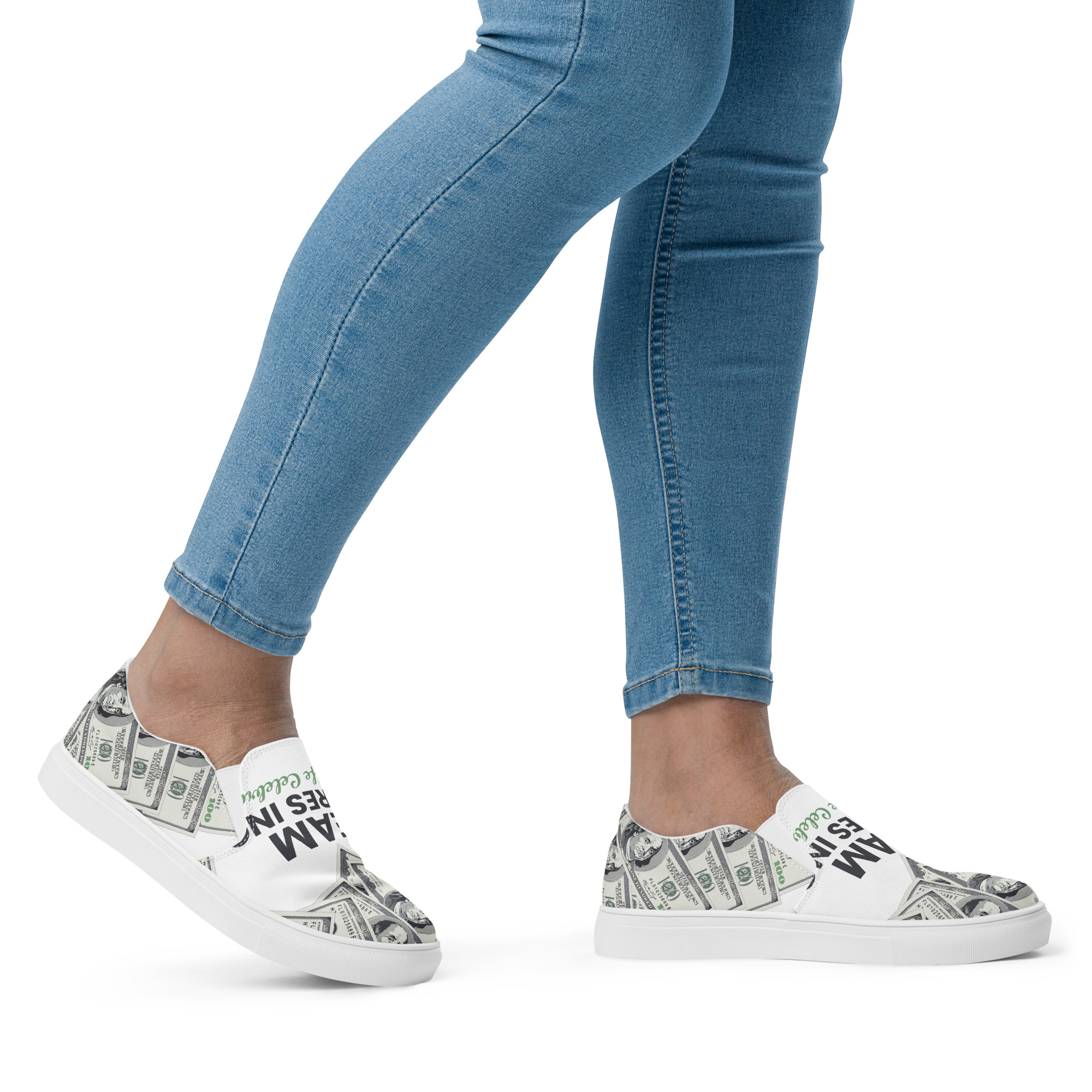 Women’s slip-on canvas shoes - Image 3